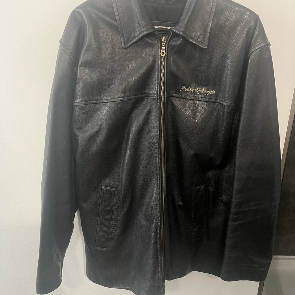 Vintage Indian leather jacket.